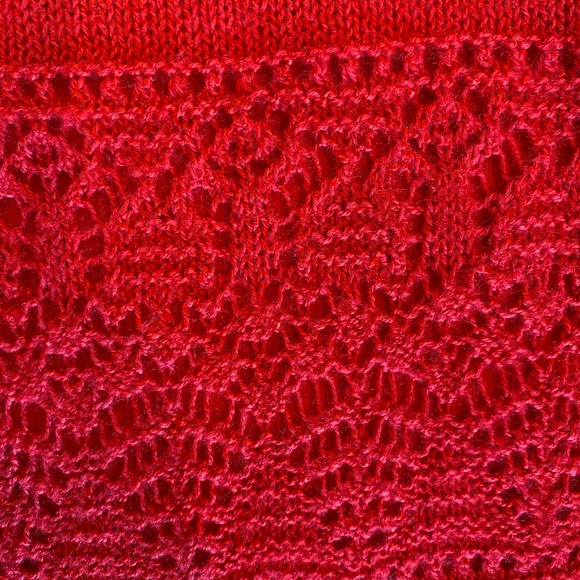 NWT Girls red sweater dress. - Picture 3 of 5